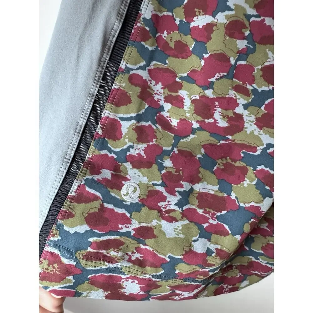 Lululemon Men's Athletic Shorts Liner Multi Camo Urban Leopard sz M